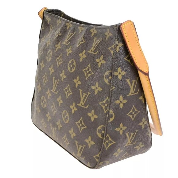 LOUIS VUITTON Looping MM Shoulder Bag Monogram Leather BN France - Picture 2 of 14
